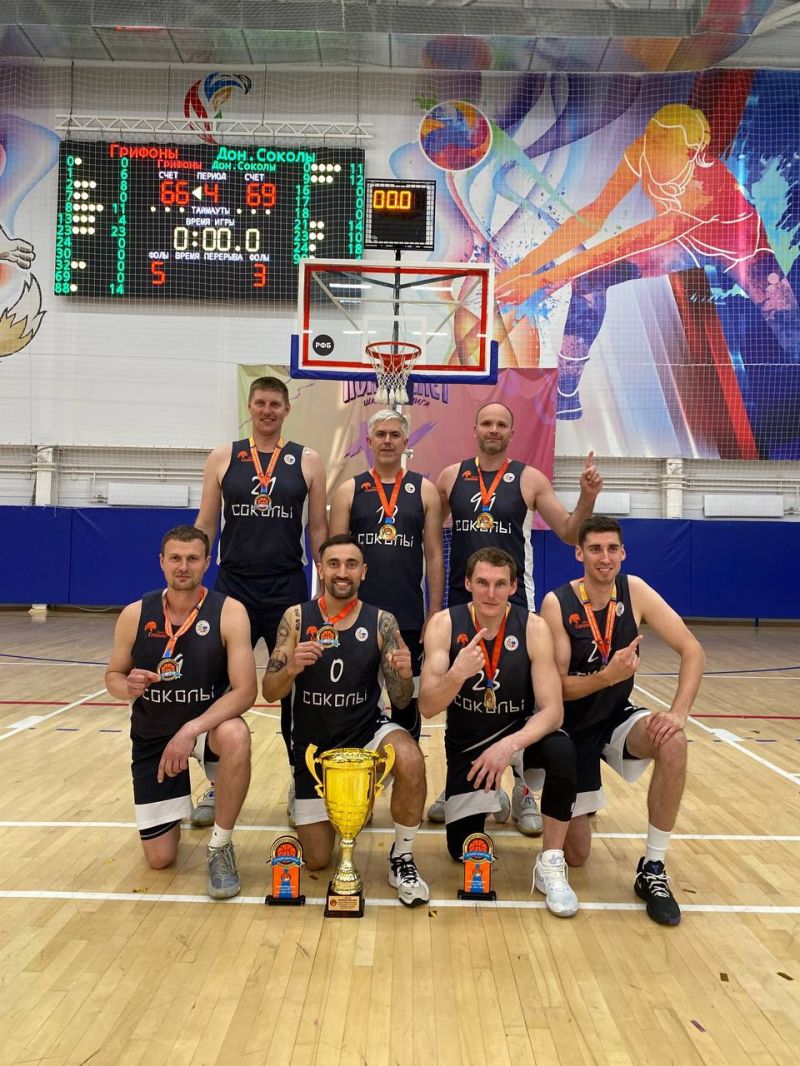 Баскетбольная команда Донские Соколы из Новочеркасска стала победителем в Чемпионате СКФО и ЮФО!